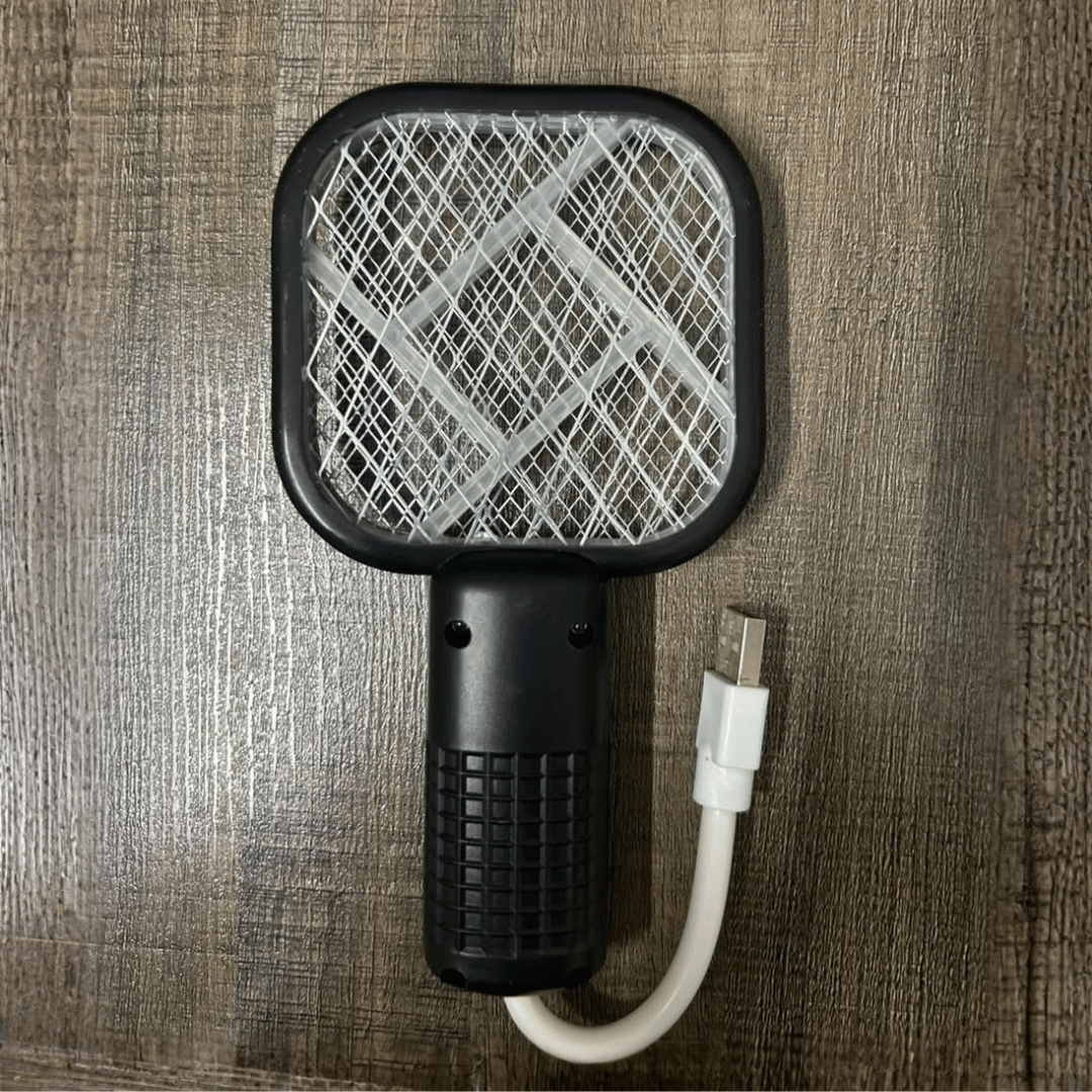 USB Mini Electric Mosquito Swatter with Purple Light