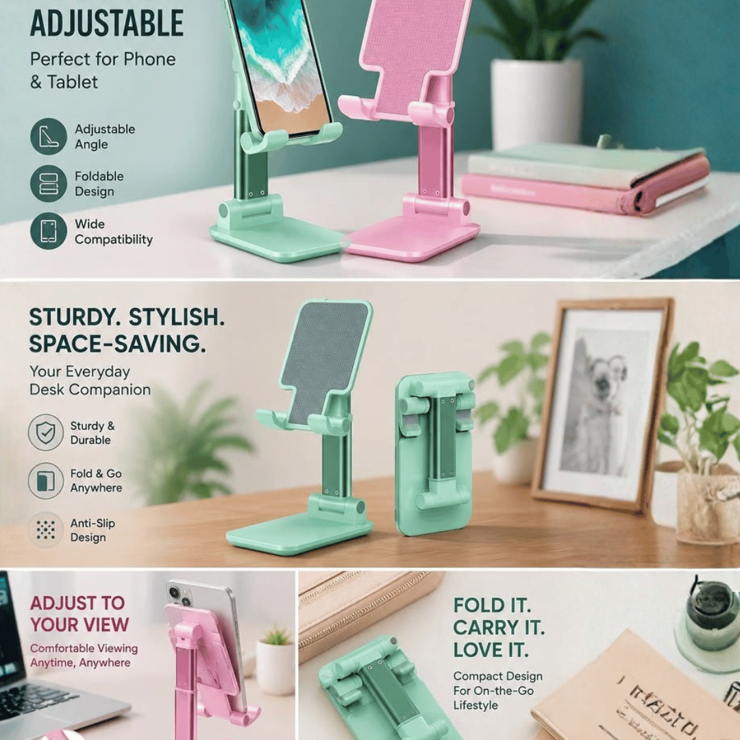 Adjustable Mobile Phone Stand