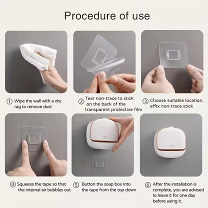 Wall-Mounted Soap Holder