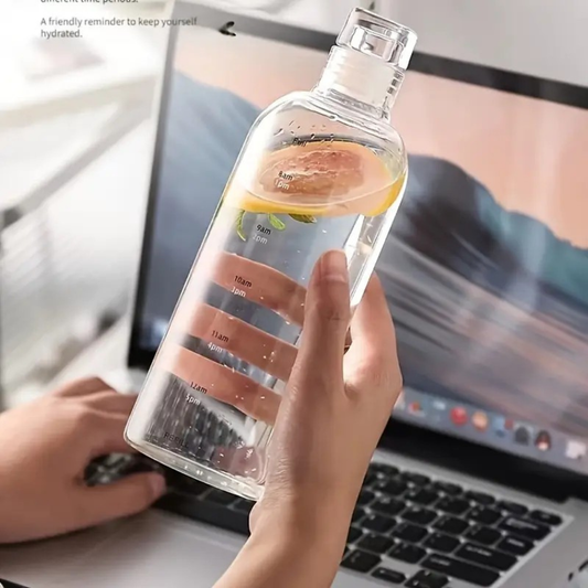 Time Marker Cute Water Bottle