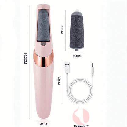 Rechargeable Electric Callus Remover with 2 Extra Rollers