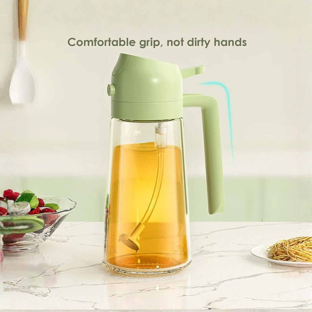 Glass Oil Dispenser Bottle