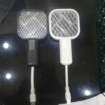 USB Mini Electric Mosquito Swatter with Purple Light