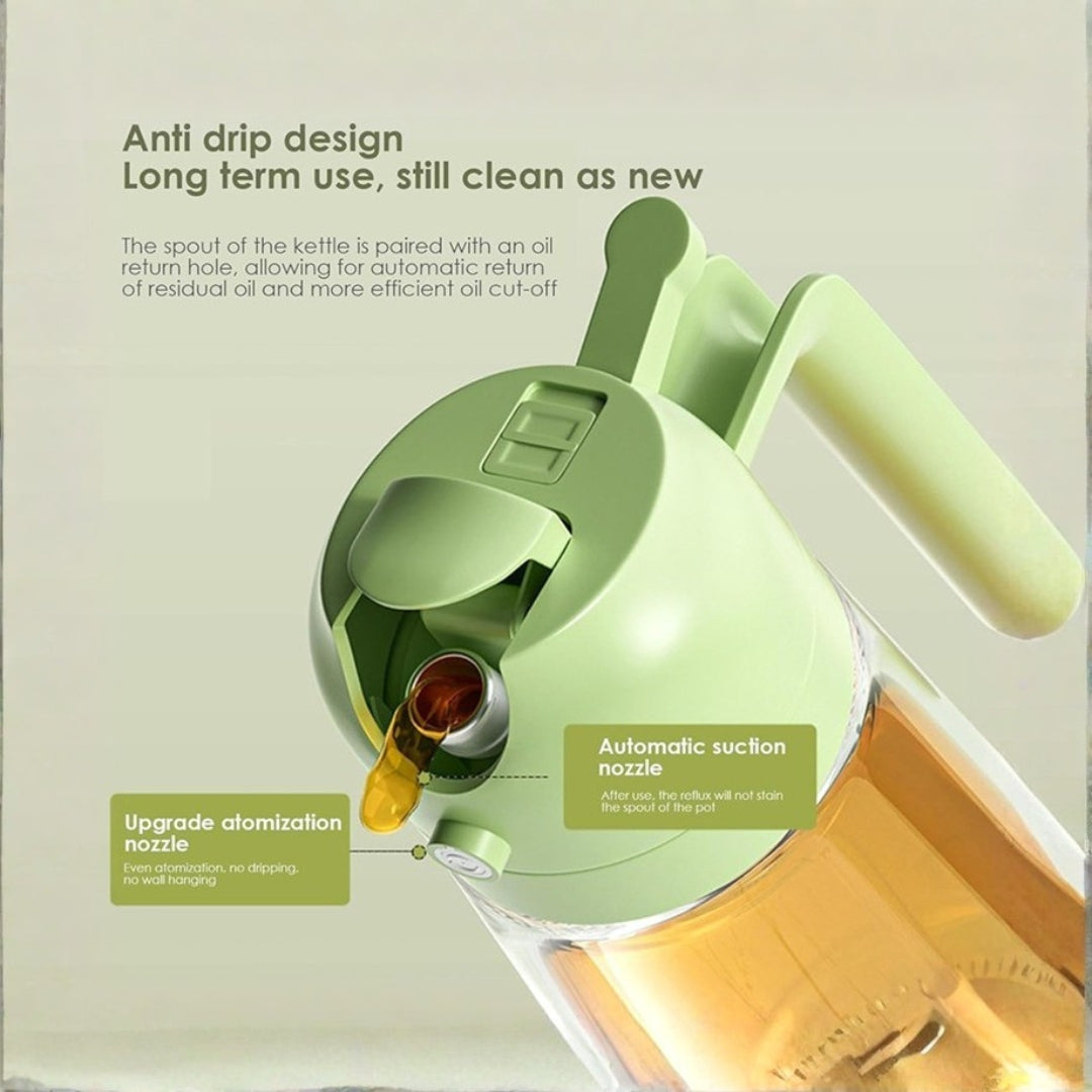 Glass Oil Dispenser Bottle